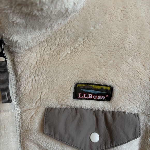 Women's L.L.Bean Hi-Pile Fleece Jacket - Picture 3 of 5